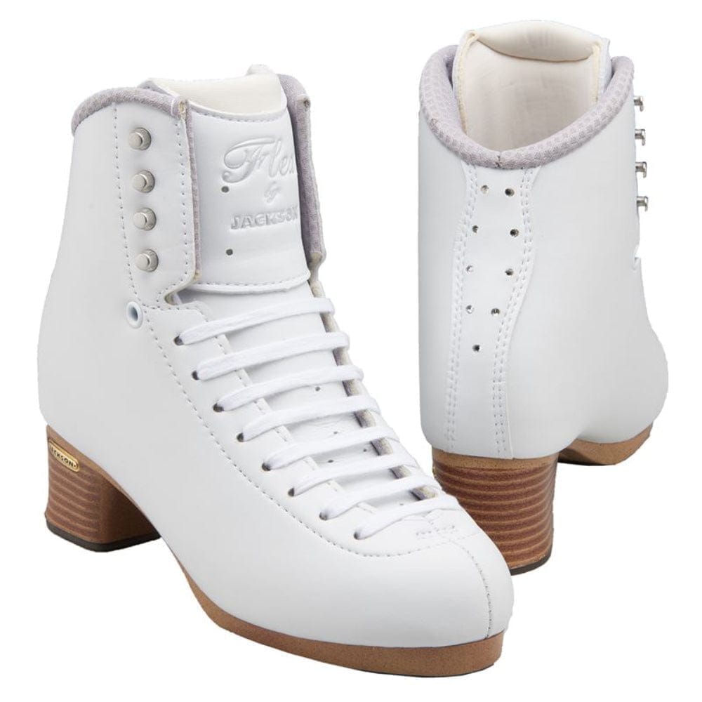 Jackson Flex 2000 Figure Boots Only - White - Figure Boots